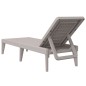 vidaXL Tumbona de PP capuchino 186x60x29 cm vidaXL Tumbona de PP capuchino 186x60x29 cm