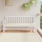 vidaXL Cojín de banco de jardín tela Oxford crema 180x50x3 cm vidaXL Cojín de banco de jardín tela Oxford crema 180x50x3 cm