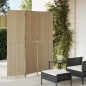 vidaXL Biombo de 3 paneles ratán sintético beige vidaXL Biombo de 3 paneles ratán sintético beige
