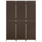 vidaXL Biombo de 3 paneles ratán sintético marrón vidaXL Biombo de 3 paneles ratán sintético marrón