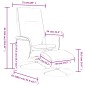 vidaXL Sillón reclinable masaje con reposapiés cuero sintético negro vidaXL Sillón reclinable masaje con reposapiés cuero sintético negro