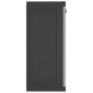 vidaXL Armario de almacenaje exterior PP gris y negro 65x37x85 cm vidaXL Armario de almacenaje exterior PP gris y negro 65x37x85 cm