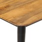 vidaXL Mesa de centro madera maciza de mango y hierro 110x50x40 cm vidaXL Mesa de centro madera maciza de mango y hierro 110x50x40 cm