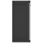 vidaXL Armario de almacenaje exterior PP gris y negro 97x37x85 cm vidaXL Armario de almacenaje exterior PP gris y negro 97x37x85 cm