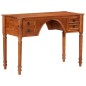 vidaXL Escritorio con cajones madera maciza de acacia 110x50x76 cm vidaXL Escritorio con cajones madera maciza de acacia 110x50x76 cm