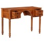 vidaXL Escritorio con cajones madera maciza de acacia 110x50x76 cm vidaXL Escritorio con cajones madera maciza de acacia 110x50x76 cm