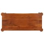 vidaXL Escritorio con cajones madera maciza de acacia 110x50x76 cm vidaXL Escritorio con cajones madera maciza de acacia 110x50x76 cm