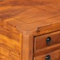 vidaXL Escritorio con cajones madera maciza de acacia 110x50x76 cm vidaXL Escritorio con cajones madera maciza de acacia 110x50x76 cm