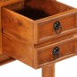 vidaXL Escritorio con cajones madera maciza de acacia 110x50x76 cm vidaXL Escritorio con cajones madera maciza de acacia 110x50x76 cm
