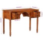 vidaXL Escritorio con cajones madera maciza de acacia 110x50x76 cm vidaXL Escritorio con cajones madera maciza de acacia 110x50x76 cm