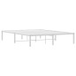 vidaXL Estructura de cama de metal blanca 140x190 cm vidaXL Estructura de cama de metal blanca 140x190 cm