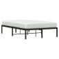 vidaXL Estructura de cama de metal negro 120x190 cm vidaXL Estructura de cama de metal negro 120x190 cm
