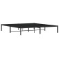 vidaXL Estructura de cama de metal negro 180x200 cm vidaXL Estructura de cama de metal negro 180x200 cm
