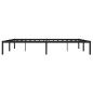 vidaXL Estructura de cama de metal negro 180x200 cm vidaXL Estructura de cama de metal negro 180x200 cm