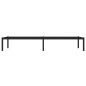 vidaXL Estructura de cama de metal negro 80x200 cm vidaXL Estructura de cama de metal negro 80x200 cm