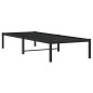 vidaXL Estructura de cama de metal negro 80x200 cm vidaXL Estructura de cama de metal negro 80x200 cm