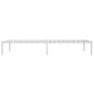 vidaXL Estructura de cama metal blanca 100x190 cm vidaXL Estructura de cama metal blanca 100x190 cm