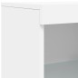 vidaXL Aparador con luces LED blanco 162x37x100 cm vidaXL Aparador con luces LED blanco 162x37x100 cm