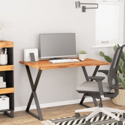 vidaXL Tablero de escritorio rectangular madera acacia 110x80x2,5 cm