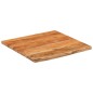 vidaXL Tablero cuadrado madera maciza acacia borde vivo 80x80x2,5 cm vidaXL Tablero cuadrado madera maciza acacia borde vivo 80x80x2,5 cm