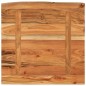 vidaXL Tablero cuadrado madera maciza acacia borde vivo 80x80x2,5 cm vidaXL Tablero cuadrado madera maciza acacia borde vivo 80x80x2,5 cm