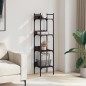 vidaXL Librería de 4 estantes madera roble marrón 35x30x138,5 cm vidaXL Librería de 4 estantes madera roble marrón 35x30x138,5 cm