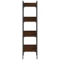vidaXL Librería de 4 estantes madera roble marrón 35x30x138,5 cm vidaXL Librería de 4 estantes madera roble marrón 35x30x138,5 cm