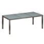 vidaXL Set de comedor de jardín 9 pzas y cojines ratán sintético gris vidaXL Set de comedor de jardín 9 pzas y cojines ratán sintético gris
