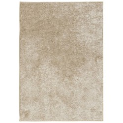 vidaXL Alfombra pelo largo aspecto brillante ISTAN beige 120x170 cm