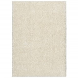 vidaXL Alfombra pelo largo aspecto brillante ISTAN crema 200x280 cm