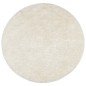 vidaXL Alfombra pelo largo aspecto brillante ISTAN crema Ø 120 cm vidaXL Alfombra pelo largo aspecto brillante ISTAN crema Ø 120 cm