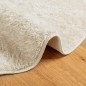 vidaXL Alfombra pelo largo aspecto brillante ISTAN crema Ø 120 cm vidaXL Alfombra pelo largo aspecto brillante ISTAN crema Ø 120 cm