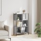 vidaXL Estantería madera de ingeniería gris Sonoma 72x28x109 cm vidaXL Estantería madera de ingeniería gris Sonoma 72x28x109 cm