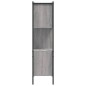 vidaXL Estantería madera de ingeniería gris Sonoma 72x28x109 cm vidaXL Estantería madera de ingeniería gris Sonoma 72x28x109 cm