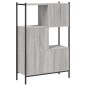 vidaXL Estantería madera de ingeniería gris Sonoma 72x28x109 cm vidaXL Estantería madera de ingeniería gris Sonoma 72x28x109 cm