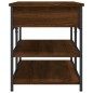 vidaXL Banco zapatero madera de ingeniería marrón roble 100x42,5x50 cm vidaXL Banco zapatero madera de ingeniería marrón roble 100x42,5x50 cm