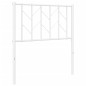 vidaXL Cabecero de metal blanco 75 cm vidaXL Cabecero de metal blanco 75 cm