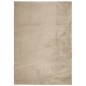 vidaXL Alfombra de pelo corto suave lavable HUARTE arena 140x200 cm vidaXL Alfombra de pelo corto suave lavable HUARTE arena 140x200 cm
