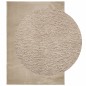 vidaXL Alfombra de pelo corto suave lavable HUARTE arena 140x200 cm vidaXL Alfombra de pelo corto suave lavable HUARTE arena 140x200 cm