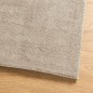 vidaXL Alfombra de pelo corto suave lavable HUARTE arena 140x200 cm vidaXL Alfombra de pelo corto suave lavable HUARTE arena 140x200 cm