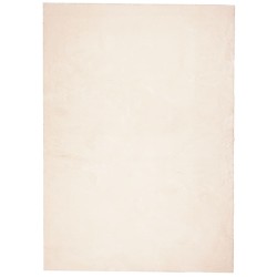 vidaXL Alfombra de pelo corto suave lavable HUARTE beige 200x280 cm