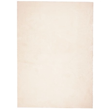 vidaXL Alfombra de pelo corto suave lavable HUARTE beige 200x280 cm