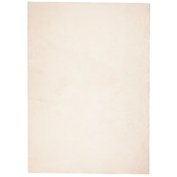 vidaXL Alfombra de pelo corto suave lavable HUARTE beige 240x340 cm