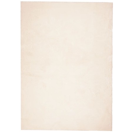 vidaXL Alfombra de pelo corto suave lavable HUARTE beige 240x340 cm