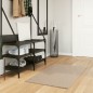 vidaXL Alfombra de pelo corto suave lavable HUARTE arena 60x110 cm vidaXL Alfombra de pelo corto suave lavable HUARTE arena 60x110 cm
