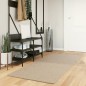 vidaXL Alfombra de pelo corto suave lavable HUARTE arena 80x200 cm vidaXL Alfombra de pelo corto suave lavable HUARTE arena 80x200 cm
