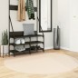 vidaXL Alfombra de pelo corto suave lavable HUARTE beige Ø 160 cm vidaXL Alfombra de pelo corto suave lavable HUARTE beige Ø 160 cm
