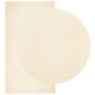 vidaXL Alfombra de pelo corto suave lavable HUARTE crema 60x110 cm vidaXL Alfombra de pelo corto suave lavable HUARTE crema 60x110 cm
