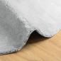 vidaXL Alfombra de pelo corto suave lavable HUARTE gris Ø 100 cm vidaXL Alfombra de pelo corto suave lavable HUARTE gris Ø 100 cm
