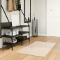 vidaXL Alfombra de pelo corto suave lavable HUARTE beige 60x110 cm vidaXL Alfombra de pelo corto suave lavable HUARTE beige 60x110 cm